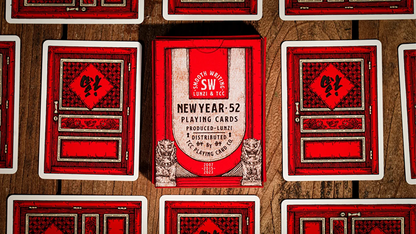 New Year Playing Cards by Smooth Writing