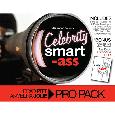 Paquete Celebrity Smart Ass (Brad Pitt y Angelina Jolie) de Bill Abbott 