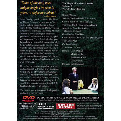 La magia de Michael Ammar #2 por Michael Ammar - DVD 