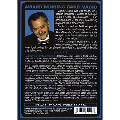 Galardonado Card Magic (juego de 5 DVD) de Martin Nash - DVD 