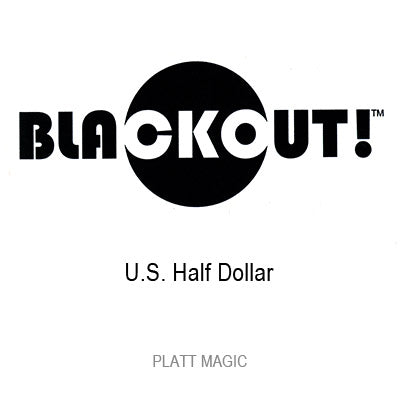 Blackout (medio dólar estadounidense, con DVD) de Brian Platt - DVD 