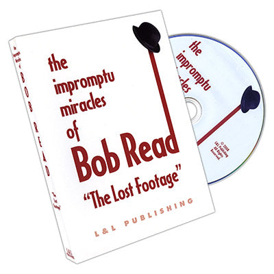 Los milagros improvisados ​​de Bob Read The Lost Footage de L&amp;L Publishing - DVD