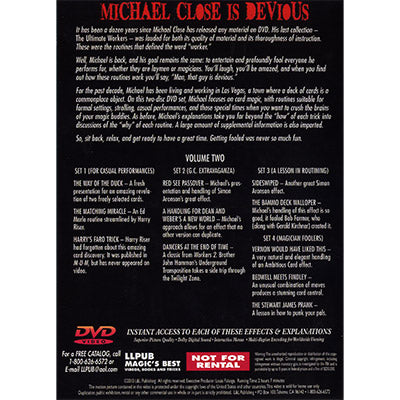 Devious Volumen 2 por Michael Close y L&amp;L Publishing - DVD 