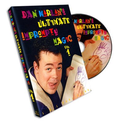 Ultimate Impromptu Magic Vol 1 por Dan Harlan - DVD