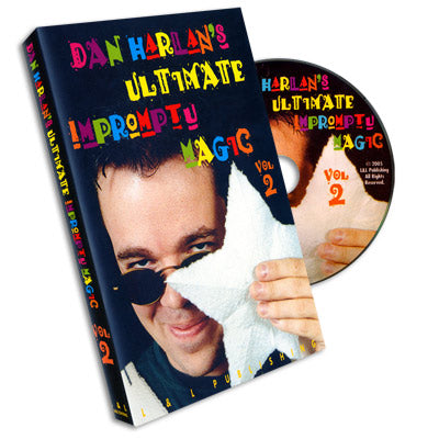 Ultimate Impromptu Magic Vol 2 por Dan Harlan - DVD