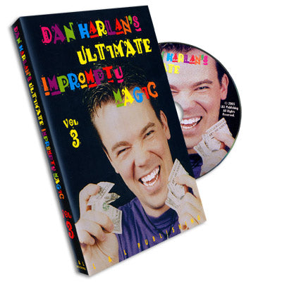 Ultimate Impromptu Magic Vol 3 por Dan Harlan - DVD