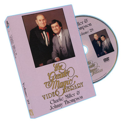 Greater Magic Volumen 29 - Charlie Miller y Johnny Thompson - DVD