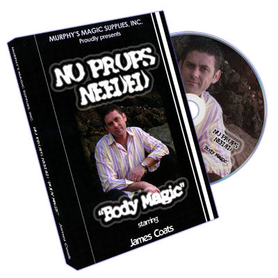 No se necesitan accesorios (Body Magic) de James Coats - DVD