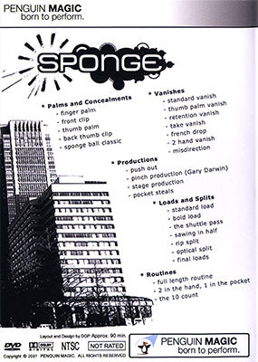 Sponge (DVD y 4 Sponge Balls) de Jay Noblezada - DVD 