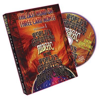 La magia más grande del mundo: la última palabra sobre Three Card Monte vol. 1 por L&amp;L Publishing - DVD 