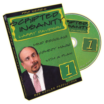 Scripted Insanity Volumen 1 por Larry Davidson - DVD