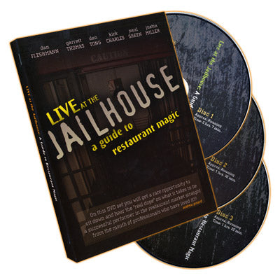 Live At the Jailhouse - Una guía para la magia de los restaurantes (juego de 3 DVD) -DVD 