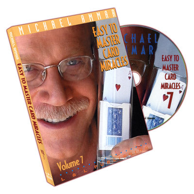 Easy to Master Card Miracles Volumen 7 por Michael Ammar - DVD