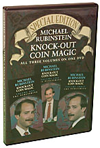 Knock Out Coin Magic de Michael Rubenstein - DVD 