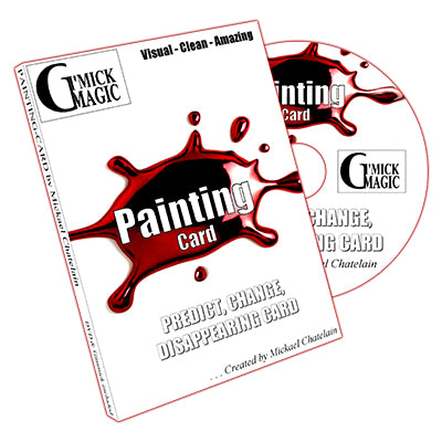 Painting (DVD y BLUE Back Gimmick) de Mickael Chatelain - DVD 