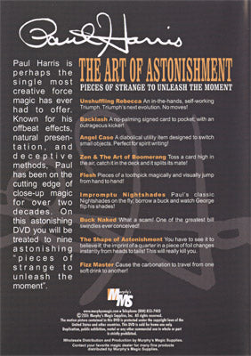 El arte del asombro de Paul Harris - DVD 