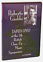 DVD grabado en vivo de Roberto Giobbi