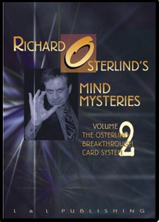 Mind Mysteries Vol 2 (Breakthru Card System) de Richard Osterlind - DVD