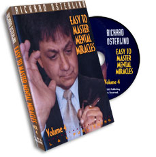 Easy to Master Mental Miracles #4 por Richard Osterlind y L&amp;L - DVD