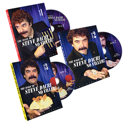 Magia de Steve Dacri Vol 1-3 - DVD