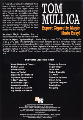 Expert Cigarette Magic Made Easy - Vol.1 de Tom Mullica - DVD 