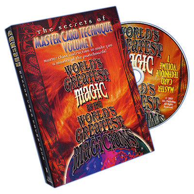 La magia más grande del mundo: Master Card Technique Volumen 1 - DVD 