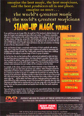 La magia más grande del mundo: Stand-Up Magic Volumen 1 - DVD 