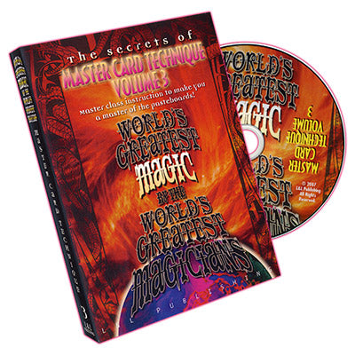 La magia más grande del mundo: Master Card Technique Volumen 3 - DVD 