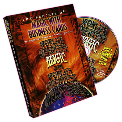 La magia más grande del mundo: Magia con tarjetas de presentación - DVD 