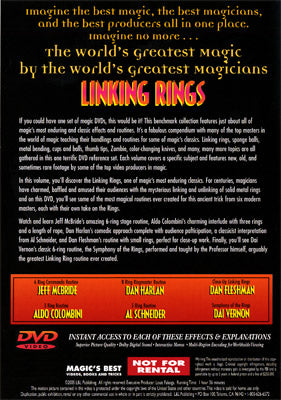 World's Greatest Magic: Linking Rings de L&amp;L Publishing - DVD 