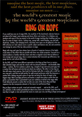 La magia más grande del mundo: Ring on Rope - DVD 