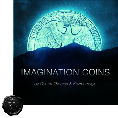 Imagination Coins Euro (DVD and Gimmicks) de Garrett Thomas y Kozmomagic - DVD 