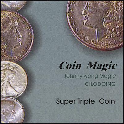 Super Triple Coin (con DVD) de Johnny Wong - Truco 