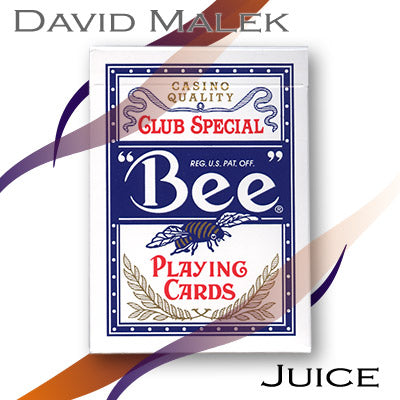 Marked Deck (Blue Bee Style, Juice) de David Malek - Truco