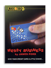 Truco de tarjeta de crédito de negocios desordenados James Ford &amp; Magic Studio