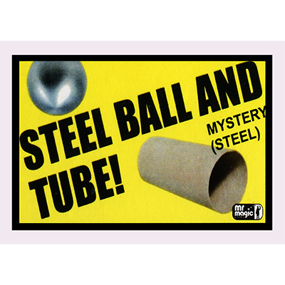 Ball and Tube Mystery (Steel) de Mr. Magic - Truco