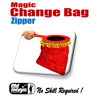 Magic Change Bag (Zipper)- por Mr. Magic