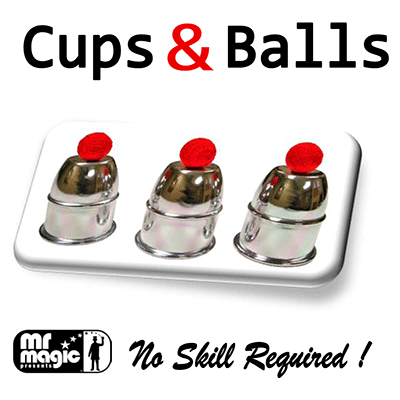 Cups and Balls (Mirror Polish AL) de Mr. Magic - Truco