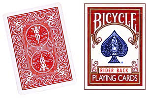 Surtido Red Back Bicycle One Way Forcing Deck (valores surtidos)