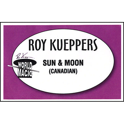 Sun &amp; Moon Loonie/Twoonie de Roy Kueppers - Truco