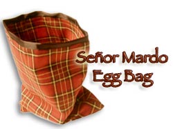 Señor Mardo (Rojo) Eggbag Martin Lewis