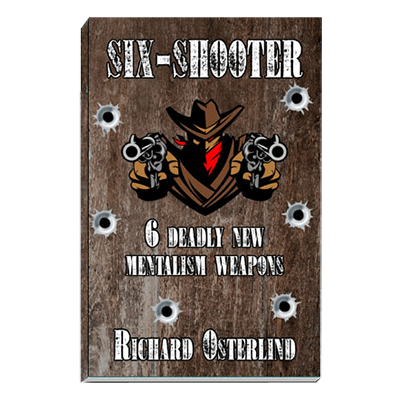 Six-Shooter de Richard Osterlind - Libro