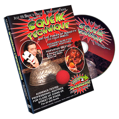 Squeak Technique (DVD y Squeakers) de Jeff McBride - DVD 