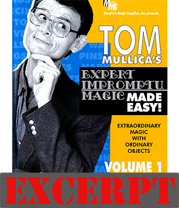 DESCARGAR video de Waters of India (Extracto de Mullica Expert Impromptu Magic Made Easy Tom Mullica- #1, DVD)