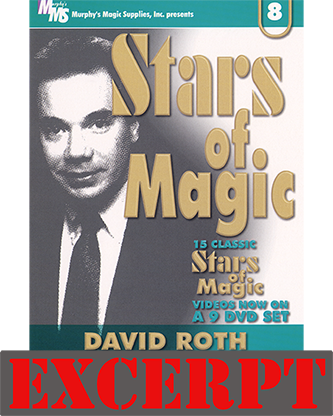 They Both Go Across video DOWNLOAD (Excerpt of Stars Of Magic #8 (David Roth))