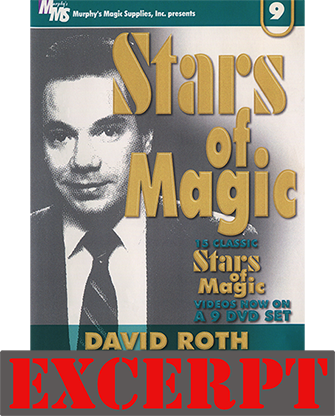 Video de Super Clean Coins Across DESCARGAR (Extracto de Stars Of Magic #9 (David Roth))