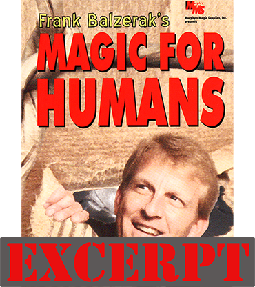 Descargar video Magic For Humans de Frank Balzerak (Extracto de Magic For Humans de Frank Balzerak)