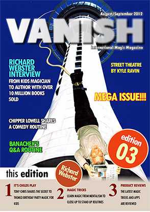 Revista VANISH Agosto/Septiembre 2012 - Descarga del libro electrónico de Richard Webster