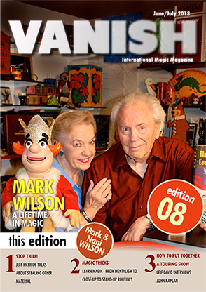 Revista VANISH Junio/Julio 2013 - Mark Wilson eBook DESCARGAR