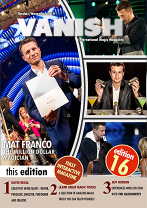 Revista VANISH Octubre/Noviembre 2014 - Mat Franco eBook DESCARGAR